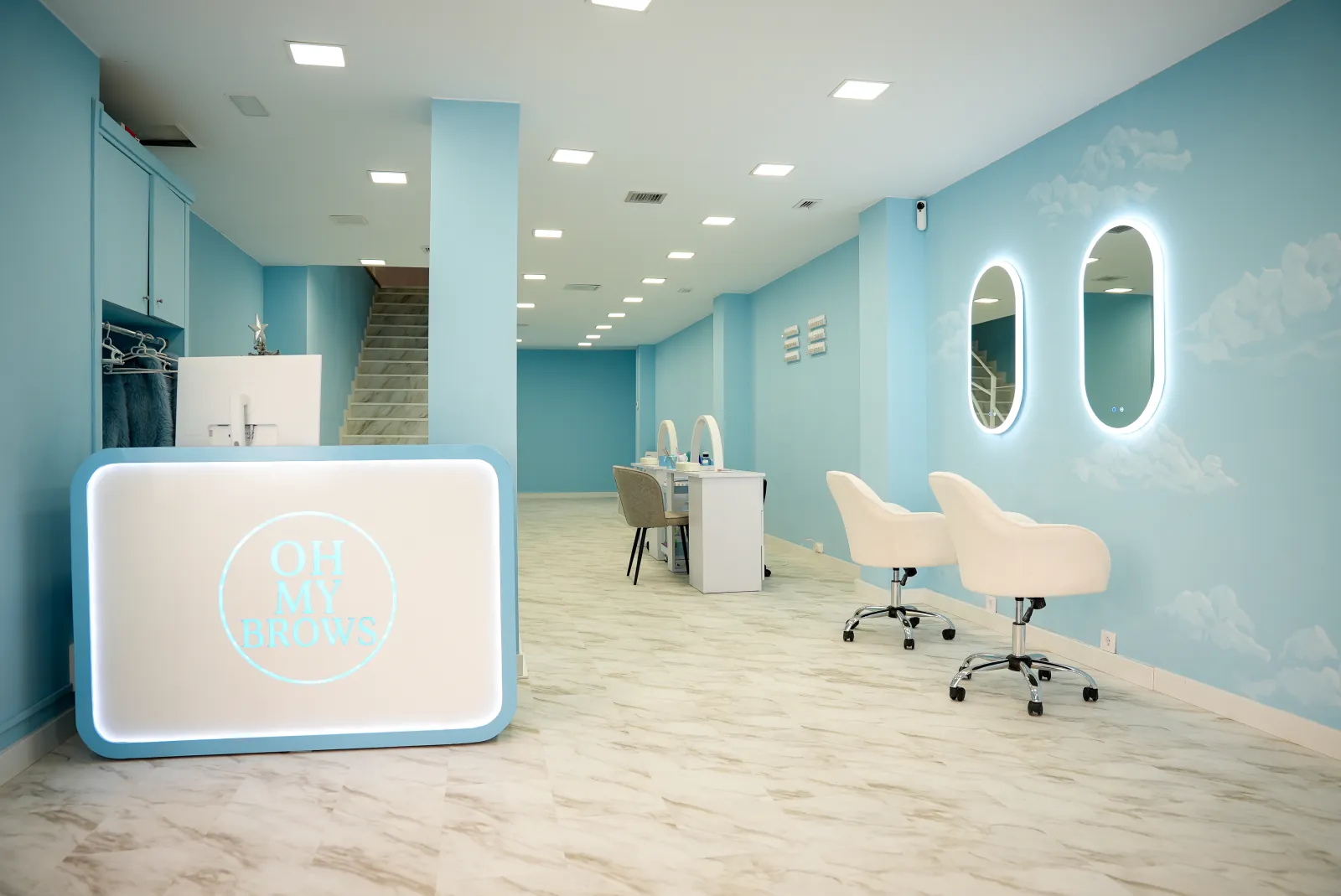 Interior de un centro Oh My Brows