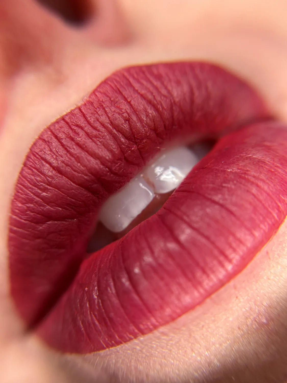 Resultado de micropigmentación de labios en Oh My Brows